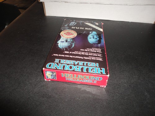 Hellbound : Hellraiser II 2 (VHS, 1989) Unrated Horror New World Video Rare OOP - Picture 4 of 4