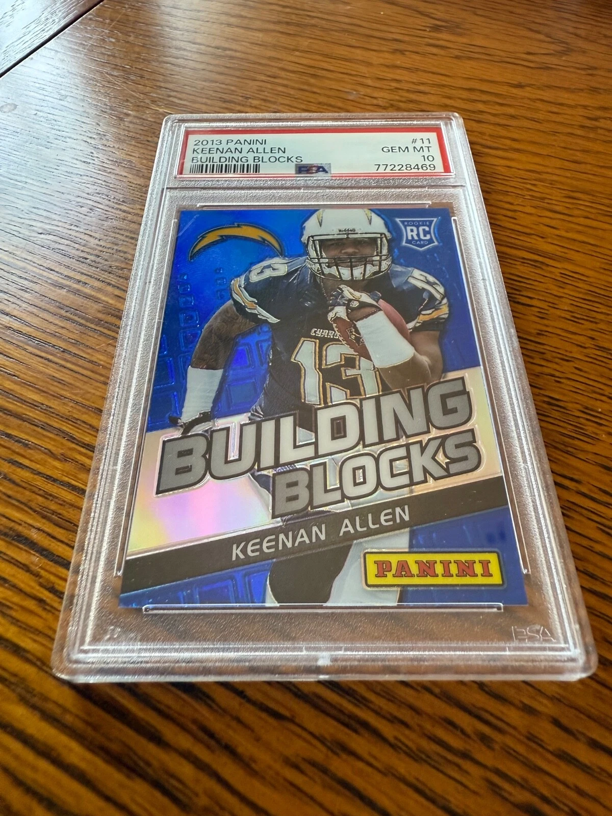 Keenan Allen Panini Building Blocks #11 Base