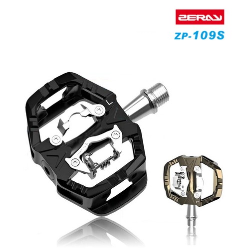 Pedales Zeray Automaticos mixtos Bicicleta Carretera Gris Negro | eBay