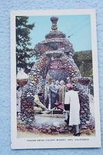 Vasca da vino sotterranea - Colonia svizzera italiana cantina Asti, California