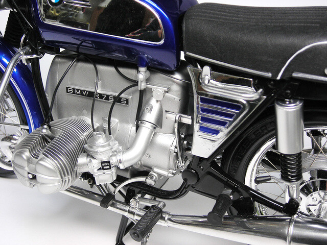 オートバイ・バイク TAMIYA 1/6 ITEM:16005 BMWR75/5 Japan Tamiya 1/6 Motorcycle Series No.5 BMW R75 / 5 Plastic