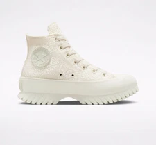 NEW Converse Chuck Taylor All Star Lugged 2.0 Jacquard Egret White