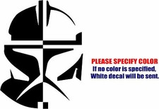 Clone Trooper Starwars 13 Graphic Die Cut decal sticker Car Truck Boat 7"