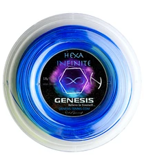 GENESIS HEXA INFINITE Blue 18G Reel Tennis String Impressive Durability