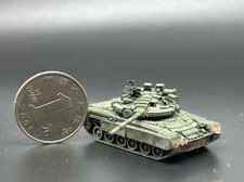 3D Printed 1/144 Russian T-80BV Main Battle Tank Wagner Paint Colored Model