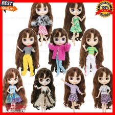 Blythe Doll Middie Dress Clothes Accessories Fashion Toys Skirt 11.5" Outfits