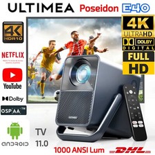 Ultimea Poseidon E40 Android TV 4K Beamer 100...