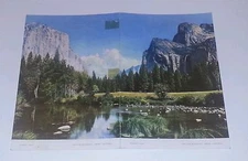 Pine Cone Restaurant Merced California Menu * Yosemite Valley photo * c.1950's