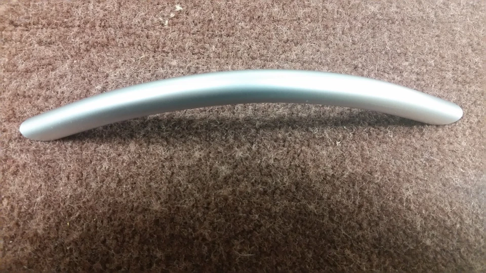 LOTE DE 5 HERRAJES DECORATIVOS NUEVOS HAFELE 117.31.436 MANGO ACERO CROMO MATE (B2) Foto 3 de 3