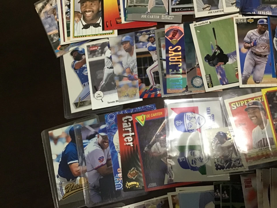 JOE CARTER Oddball Insert & Regular issue Baseball  LOT #2 INDIANS YOU CHOOSE - Image 3 of 4
