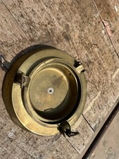 APPLIQUE O  PLAFONIERA OBLO IN OTTONE SENZA VETRO E IMPIANTO