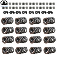 Valve Springs Kit .550 With Steel Retainers Locks For Chevrolet Sbc 327 350 400