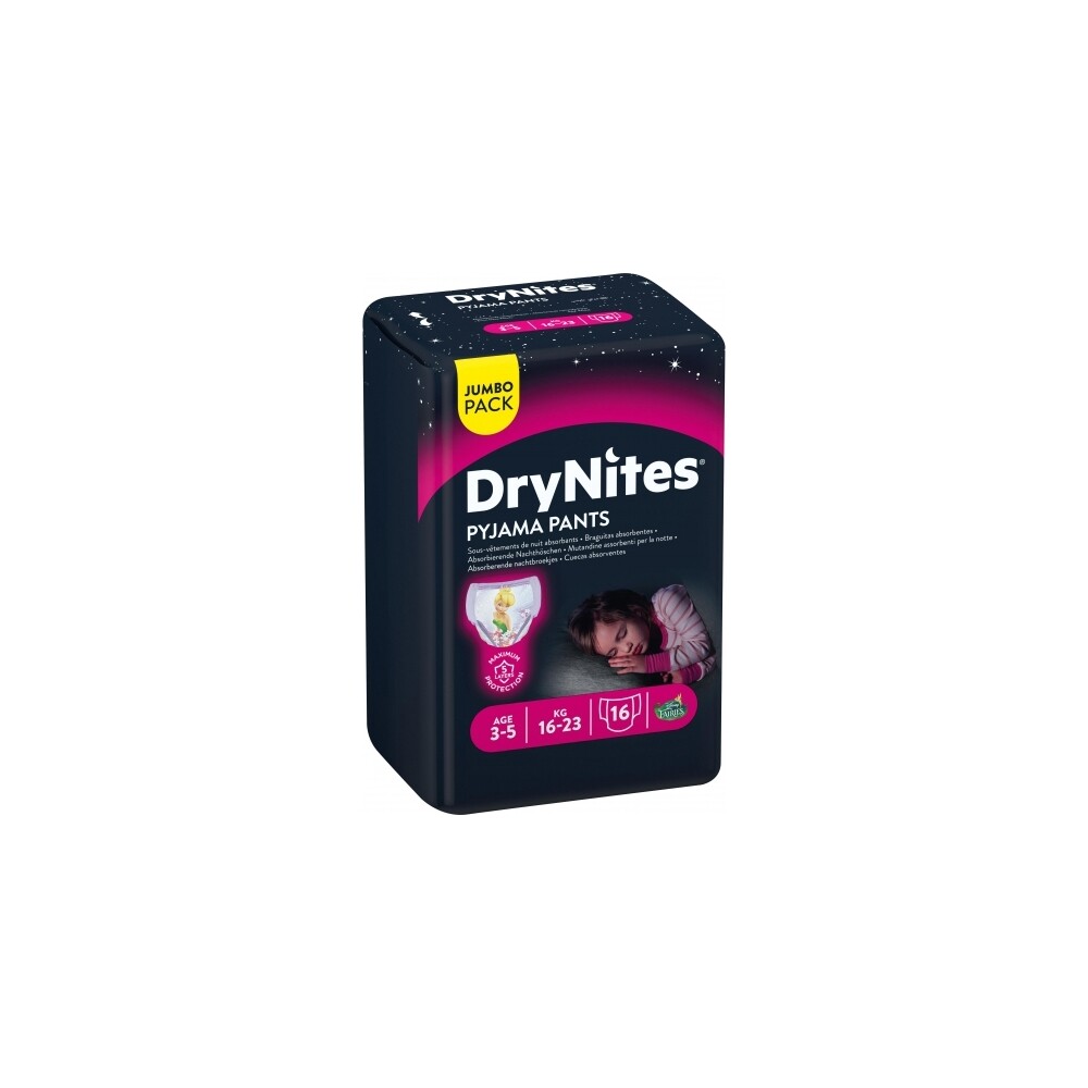 Pack De Braguitas Para Niña Drynites [16 Uds]