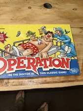 Operation with Sound FX! Silly Skill Game Hasbro 2014 | 100% Complete MB Games