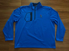  148 RLX Ralph Lauren Luxury Jersey Half Zip Pullover Golf Sweatshirt Mens 2XL