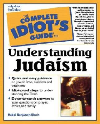 The Complete Idiot's Guide to Understanding Judaism - Paperback - VERY GOOD