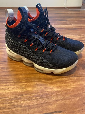 lebron 15 black sail bright crimson