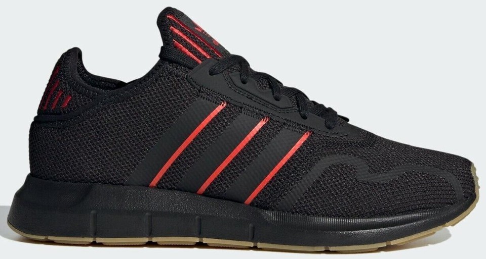 adidas Swift Run X Black Scarlet - 1 of 1