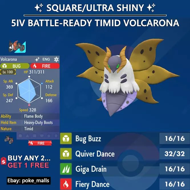 Shiny Volcarona