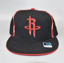 Houston Rockets Reebok Fitted Cap Hat - Size: 7 3/8