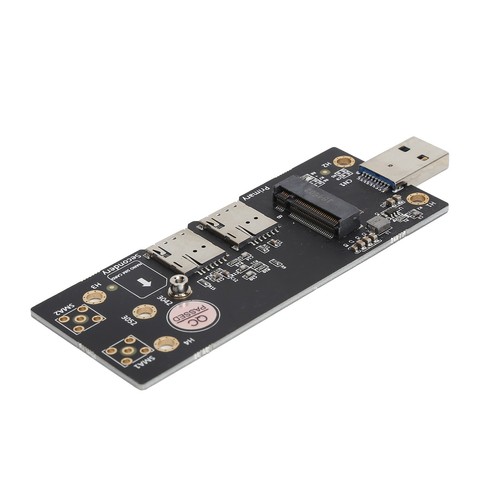 M.2 To USB 3.0 Adapter NGFF Key B 3G/4G/5G Riser Module Test With Dual SIM C Fit - Photo 2/23
