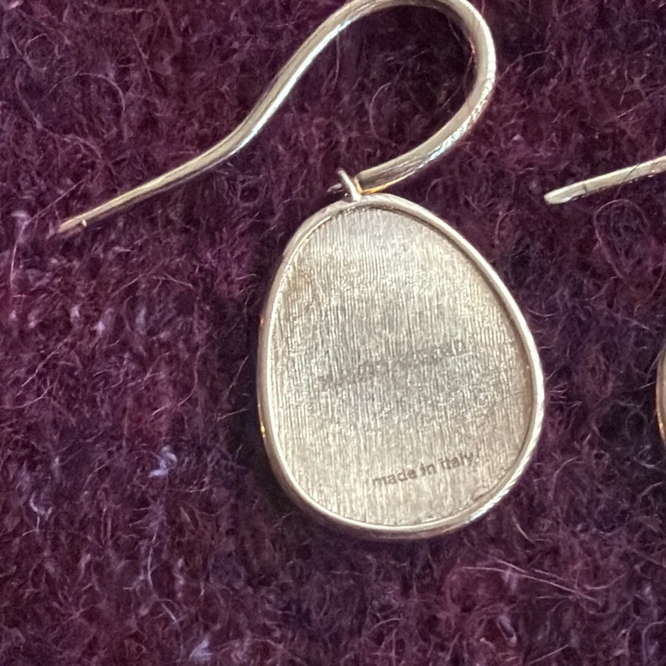 Pendientes colgantes Lunaria de oro amarillo de 18 quilates Marco Bicego  Foto 3 de 4