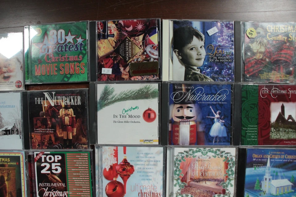 35 Christmas CD Lot Holidays Various Artists Complilation Foto 4 de 4