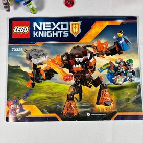 LEGO Nexo Knights 70325 Infernox Captures the Queen 99% Complete Manual