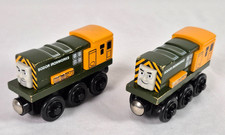 Thomas the Tank Engine Wooden Railway Iron Arry Iron Bert 2003 Learning Curve