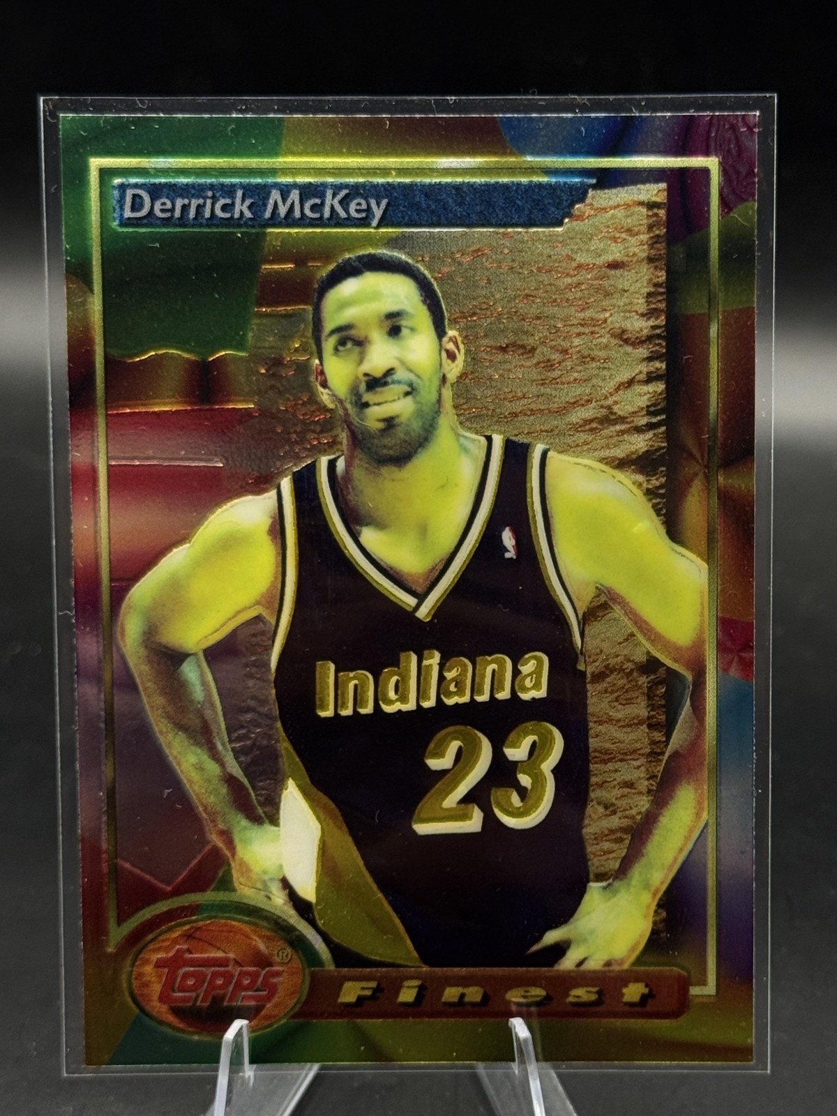 1993-94 Finest Derrick McKey #52 - Indiana Pacers