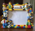 Vintage LEGO Legoland Photo Frame 2002 Picture Mini Figures 4x6 Photograph Print