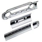 1964 Falcon Deluxe Dash Trim Set Radio Glove Box Gauges 4 Pieces Ranchero Ford