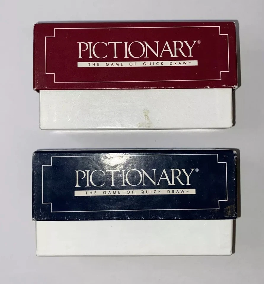 Pictionary Replacement Cards & Categories Cards 1985 1st & 1987 2nd editions - Image 2 of 4