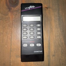 Vtg 1990 GEMSTAR VCR PLUS Instant Programmer Remote Control VIP-18 Tested Read