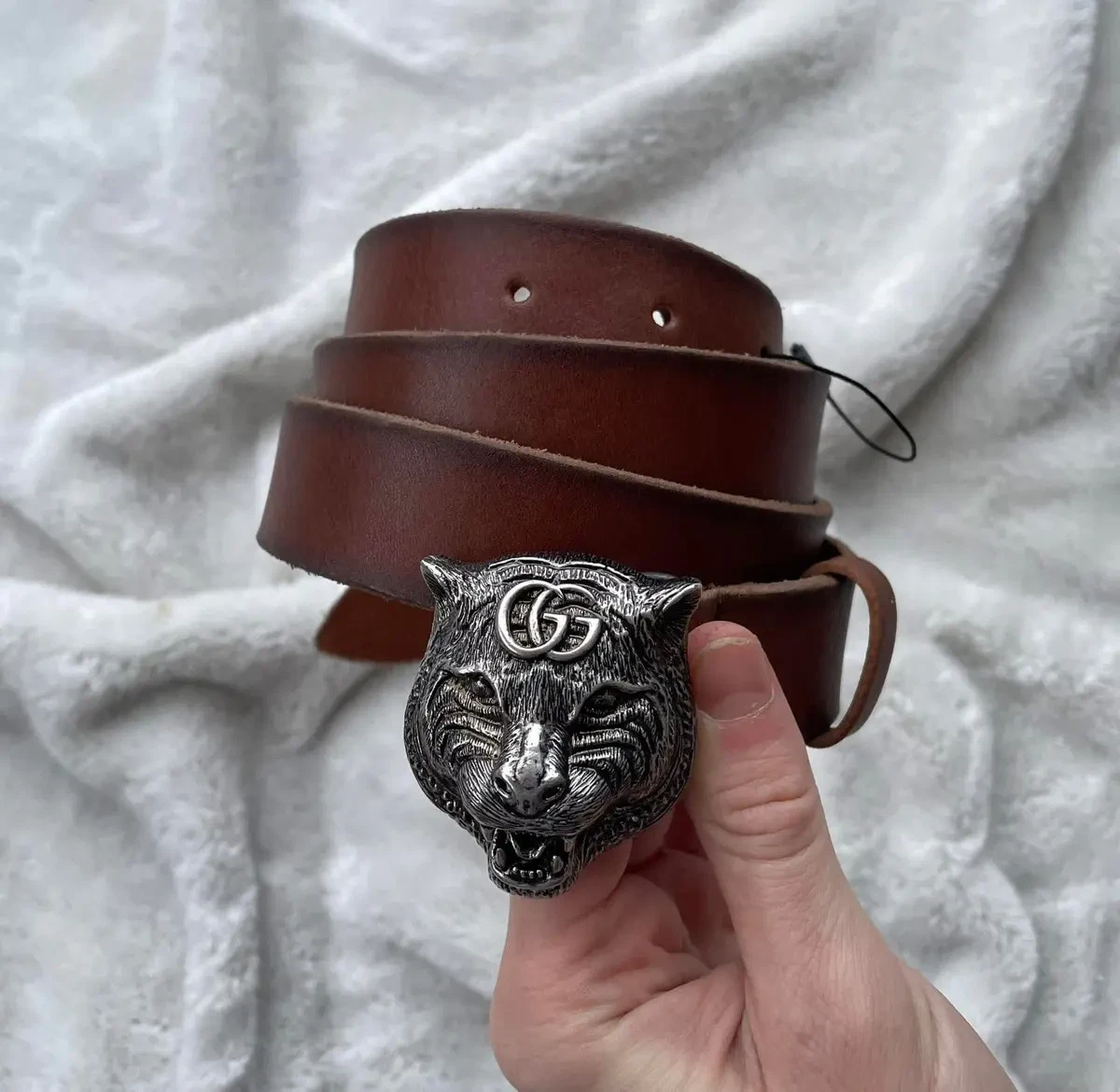 Gucci 蛇皮带适合男性| eBay