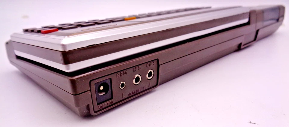 SHARP POCKET COMPUTER PC-1212 + CE-122 (PRINTER/CASSETTE-INTERFACE) ✅🟡 GETESTET - Bild 4 von 4