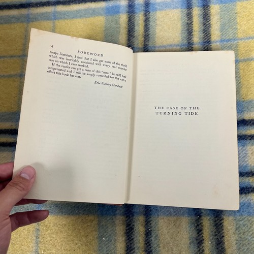 Turning Tide - Erle Stanley Gardner - Perry Mason 1941 1st Ed No DJ VG - Picture 13 of 15