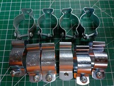  Lot of 10 Conduit Hangers 1-1/4" 2-1/2 for EMT with Bolt  Nut