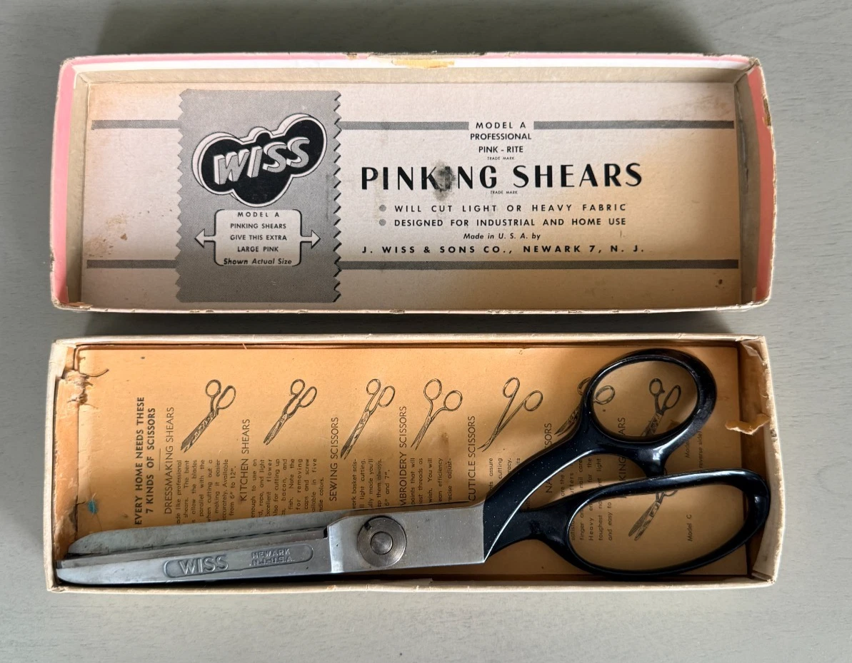 Vintage Original Collectible Sewing Dressmaker's Scissors&Shears
