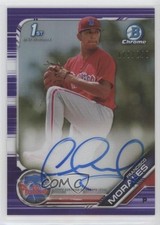 2019 Bowman Chrome Prospects Purple Refractor /250 Francisco Morales Auto 0jd0