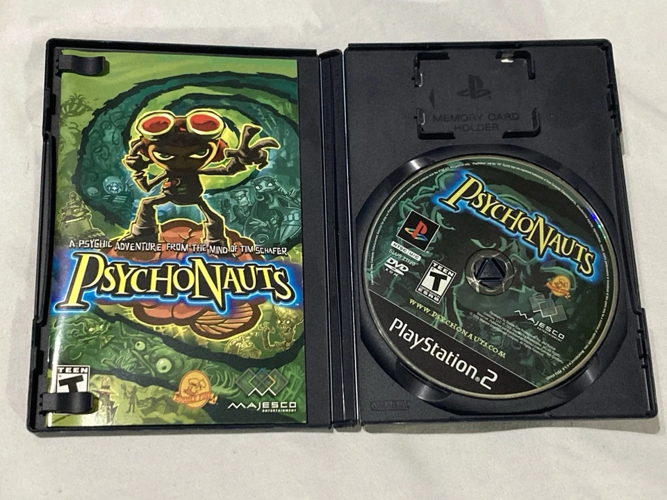 Psychonauts (2005, Sony PlayStation 2 PS2) в коробке полный с руководством - Изображение 4 из 4