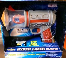 2004 POWER GEAR Hyper Lazer Blaster Toy Lights and Sound Vintage NEW NIB