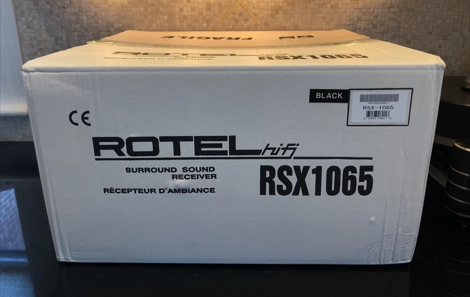 Rotel RSX-1065 Surround Sound Receiver with RR-1050 Controller Open Box New - Image 2 of 4