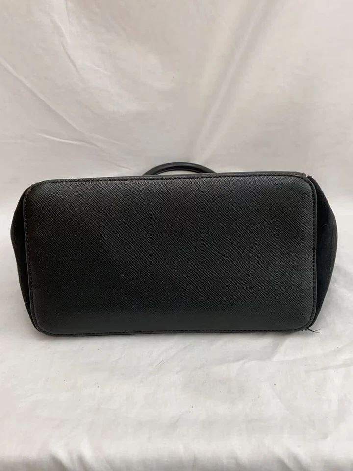 ZARA Tote Bag PVC Black Plain RN77302 - Image 4 of 4