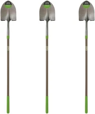 round Point Shovel, 3-Pack