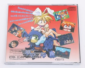 Keio Flying Squadron - Sega Mega CD JP Japan NTSC-J - Spine & Registration Card