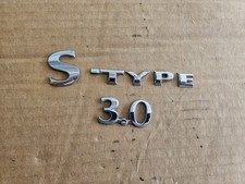  2004-2008 Jaguar S-type 3.0 Chrome Rear Trunk Emblem Logo Badge Nameplate