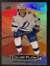 2024-25 Upper Deck Allure #CFL-12 Brayden Point Color Flow Red-Orange Lightning