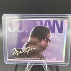 1993 Fleer - Michael Jordan Chicago Bulls "Jordan" Promo Card NBA sliver Foil