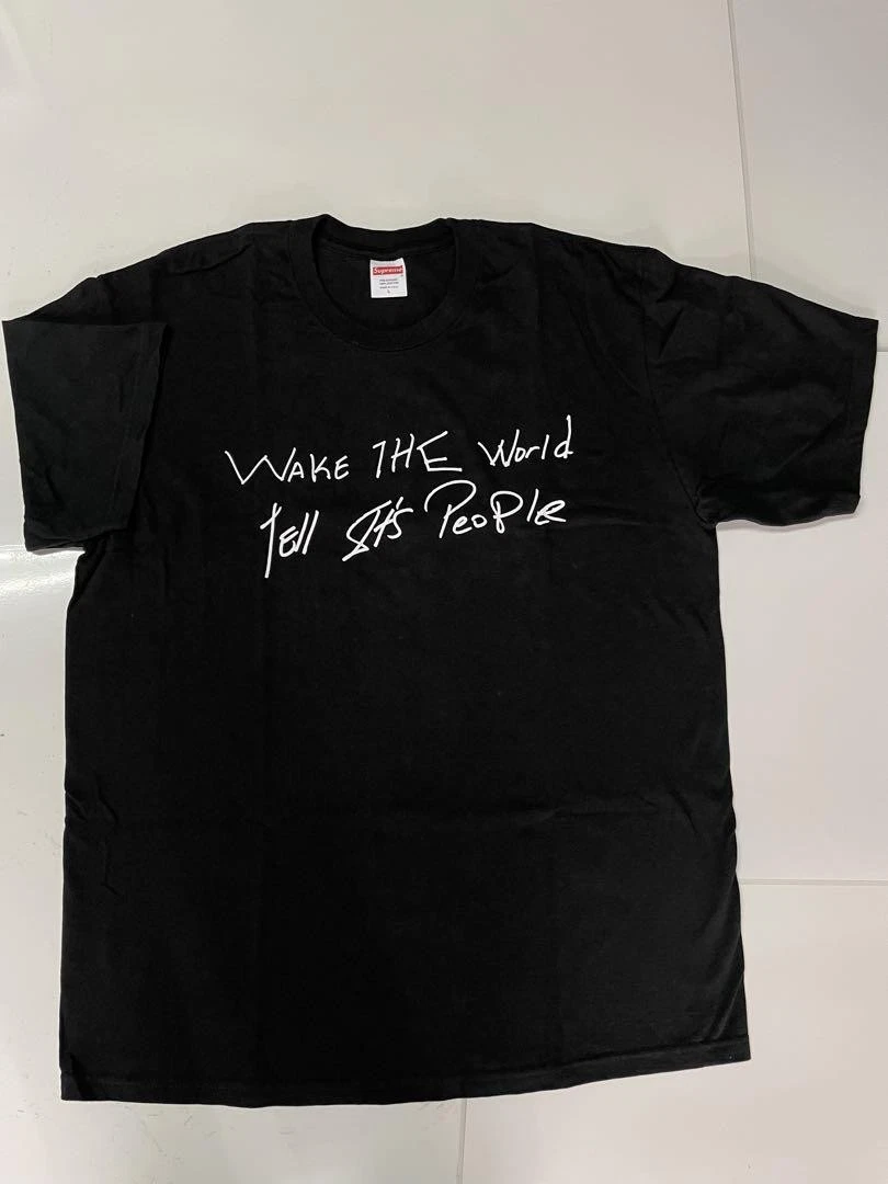 T shirt Supreme Men L Buju Banton Collaboration emblématique streetwear rare limité